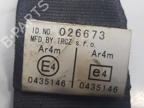 Sikkerhetsbelte bak i midten NISSAN NAVARA NP300 (D40) 2.5 dCi 4WD (D40TT, D40T, D40M, D40BB) | BP8747148I27 