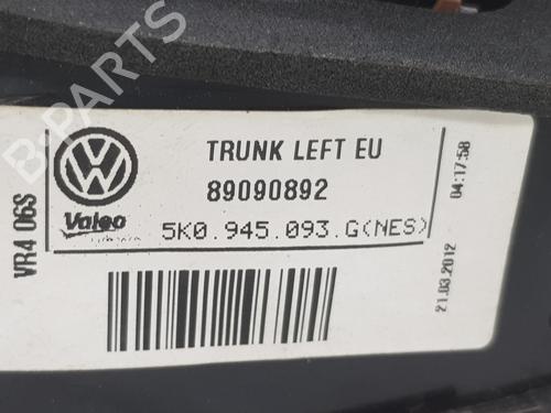 Left tailgate light VW GOLF VI (5K1) 1.6 TDI | BP10213025C79 