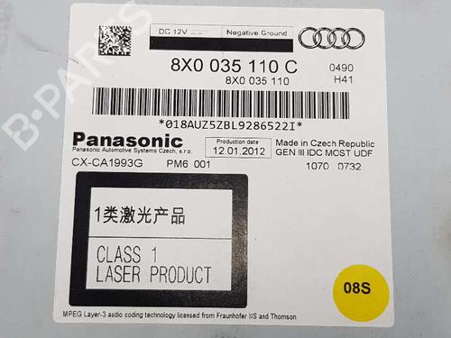 Radio AUDI A5 Sportback (8TA) 2.0 TDI | BP6798373E6 