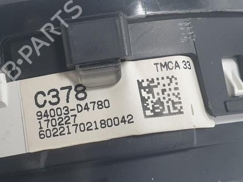 Instrument cluster KIA OPTIMA (JF) 1.7 CRDi | BP21178455C47 