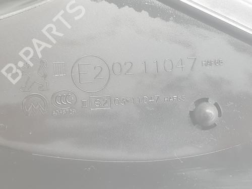 Right mirror PEUGEOT 208 I (CA_, CC_) 1.2 VTI 82 | BP30932596C27 
