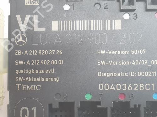 Electronic module MERCEDES-BENZ C-CLASS T-Model (S204) C 250 CDI 4-matic (204.282) | BP33215225M83 - Image 6