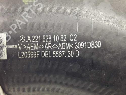 Intercooler pipe MERCEDES-BENZ S-CLASS (W221, V221) S 320 CDI (221.022, 221.122) | BP14069667M127 