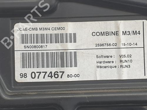 Instrument cluster CITROËN C-ELYSEE (DD_) 1.6 HDI 92 | BP29331824C47 
