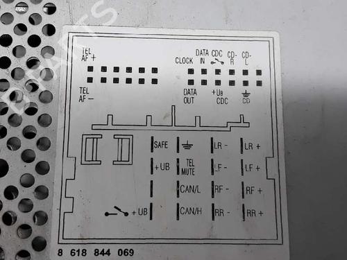 Radio VW TOURAN (1T1, 1T2)  | BP5023704E6 