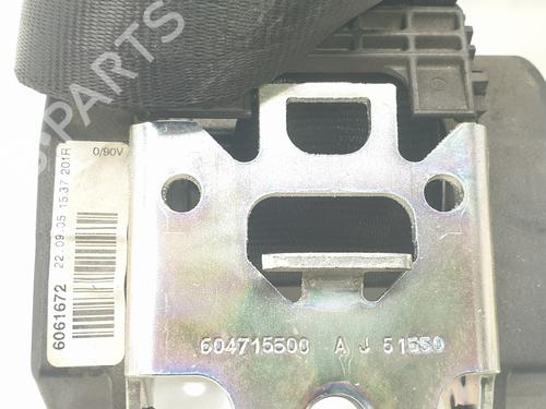 Rear right seatbelt SEAT TOLEDO III (5P2) 2.0 TDI 16V | BP17702142I28 