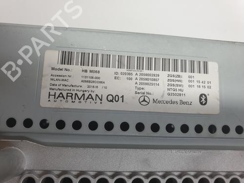 Radio MERCEDES-BENZ C-CLASS Convertible (A205) C 220 d (205.404) | BP29611057E6 