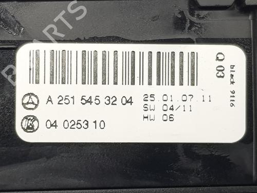 Headlight switch MERCEDES-BENZ R-CLASS (W251, V251) R 280 CDI 4-matic (251.020) | BP18102063I24 