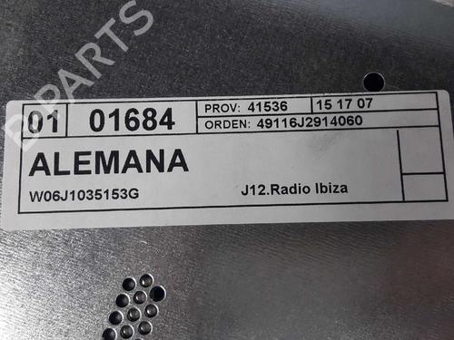 Radio SEAT IBIZA IV (6J5, 6P1) 1.4 | BP3525844E6 