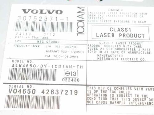 Radio VOLVO V50 (545) 2.0 D | BP786895E6 