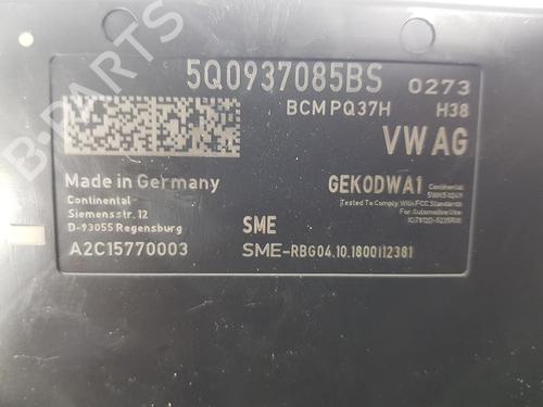 Electronic module VW GOLF VII (5G1, BQ1, BE1, BE2) 2.0 TDI | BP11115341M83 
