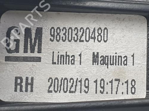 Rear right window mechanism OPEL GRANDLAND / GRANDLAND X (A18, P1UO) 1.2 (75) | BP30569120C25