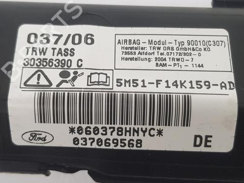 Left curtain airbag FORD FOCUS II (DA_, HCP, DP) 1.8 TDCi | BP10864453C11 