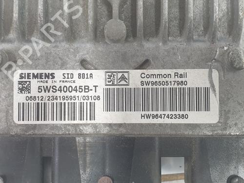 Engine control unit (ECU) PEUGEOT 307 (3A/C)  | BP29628843M57 