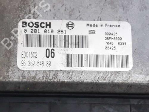 Engine control unit (ECU) CITROËN XANTIA (X1_, X2_) 2.0 HDI 90 | BP3664584M57 