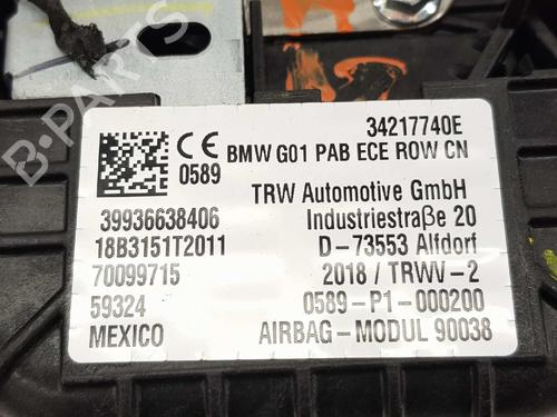 Airbag Kit BMW X3 (F25) xDrive 20 d | BP10364507C86 