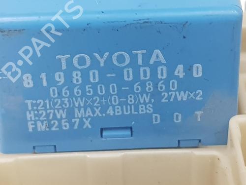 Fuse box TOYOTA AVENSIS Saloon (_T27_)  | BP17457410E1 