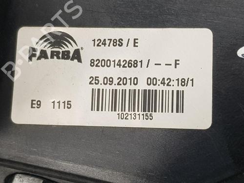 Right taillight RENAULT MEGANE II (BM0/1_, CM0/1_) 2.0 16V (BM0U, CM0U) | BP16022706C35 