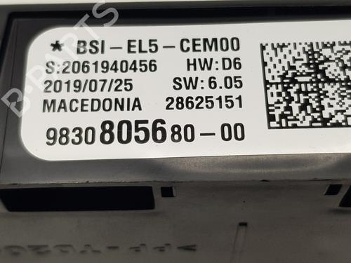 Fuse box PEUGEOT 3008 II SUV (MC_, MR_, MJ_, M4_) 1.5 BlueHDi 130 | BP29729512E1