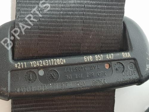 Rear left seatbelt SKODA FABIA III (NJ3) 1.0 TSI | BP22551555I29 