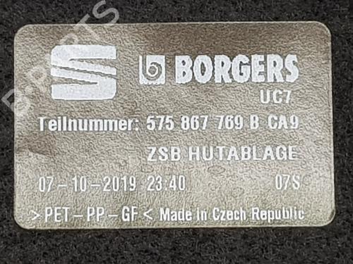 Rear parcel shelf SEAT ATECA (KH7, KHP) | BP36535995C85 - Image 6