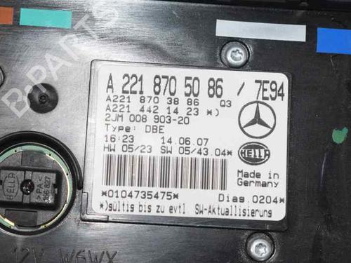Interior roof light MERCEDES-BENZ S-CLASS (W221, V221) S 320 CDI (221.022, 221.122) | BP7420220I8 