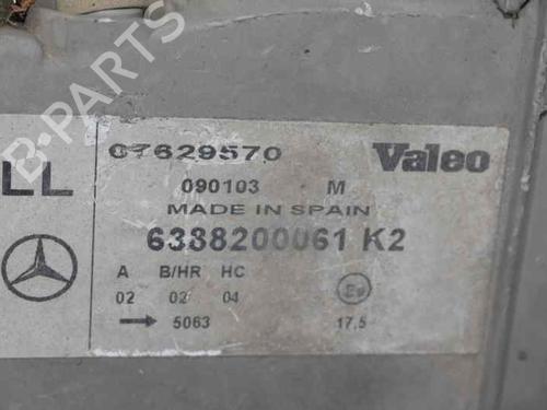 Left headlight MERCEDES-BENZ VITO Van (W638) 112 CDI 2.2 (638.094) | BP766948C28 