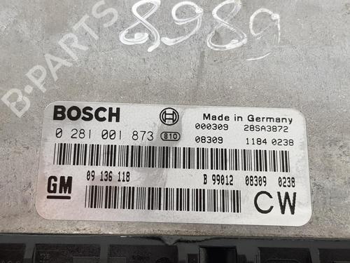 Engine control unit (ECU) OPEL VECTRA B (J96) 2.0 DTI 16V (F19) | BP16720098M57 