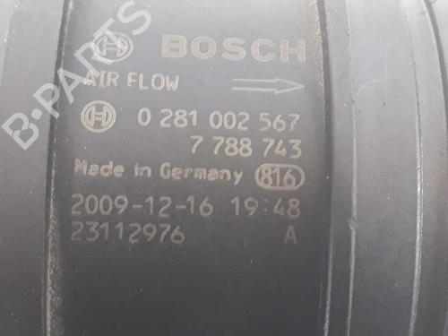 Mass air flow sensor BMW 1 (E87) 118 d | BP1657234M95 