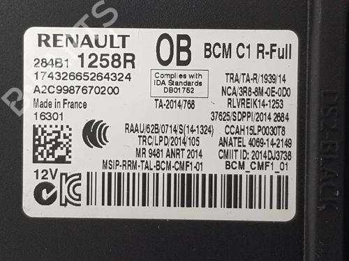Elektronisk modul RENAULT MEGANE IV Hatchback (B9A/M/N_) 1.5 dCi 110 (B9A3) | BP6707377M83 