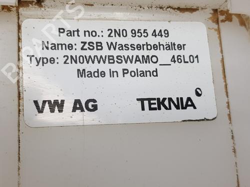 Windscreen washer tank VW CRAFTER Platform/Chassis (SZ_)  | BP29534914C113 