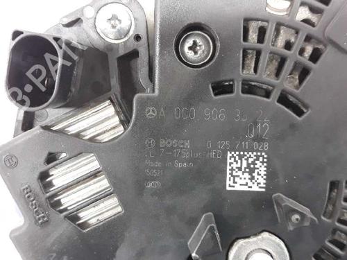 Alternator MERCEDES-BENZ B-CLASS Sports Tourer (W246, W242) B 200 CDI / d (246.208) | BP5253875M7 