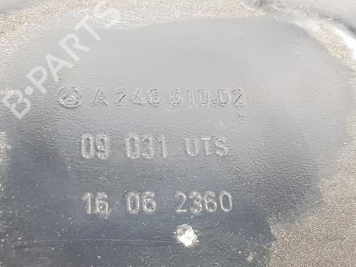Rear bumper reinforcement MERCEDES-BENZ A-CLASS (W176) A 200 CDI / d (176.008) | BP29731678C73 