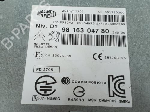 Electronic module CITROËN C4 Picasso II 1.6 BlueHDi 120 | BP22371831M83 
