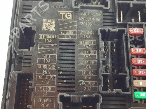 Fuse box RENAULT TRAFIC III Van (FG_)  | BP29400469E1 