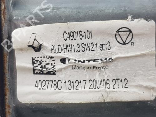 Rear left window mechanism RENAULT MEGANE IV Hatchback (B9A/M/N_) 1.2 TCe 130 (B9MR) | BP6458570C24 