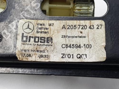 Front left window mechanism MERCEDES-BENZ C-CLASS Convertible (A205) C 220 d (205.404) | BP29628770C22 