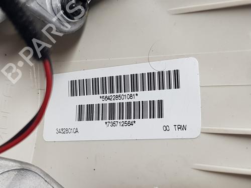Steering wheel FIAT 500 (312_) 1.0 Mild Hybrid (312AYD1B) | BP22220454C49 