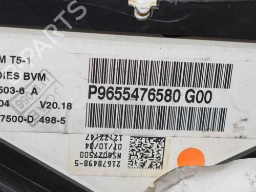 Instrument cluster PEUGEOT 307 Break (3E) 1.6 HDi 110 | BP1326614C47 