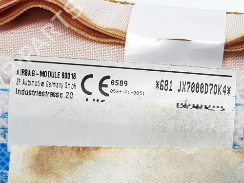 Right curtain airbag SEAT IBIZA V (KJ1, KJG) 1.0 MPi | BP30743051C12