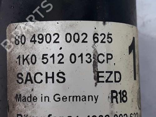Left rear shock absorber VW GOLF VI (5K1) 1.6 TDI | BP3516461M18 
