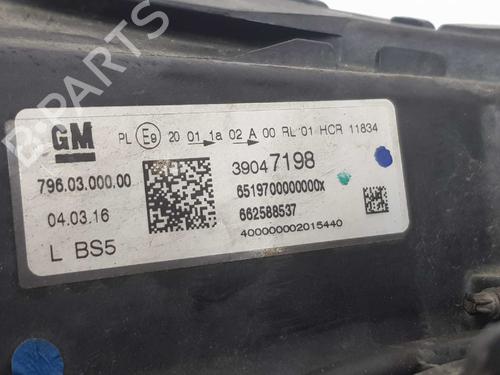 Left headlight OPEL ASTRA K (B16) 1.6 CDTi (68) | BP5749297C28 