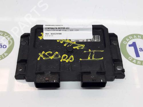 Used Engine control unit (ECU) CITROËN XSARA (N1) 1.9 D (70 hp) 3492455