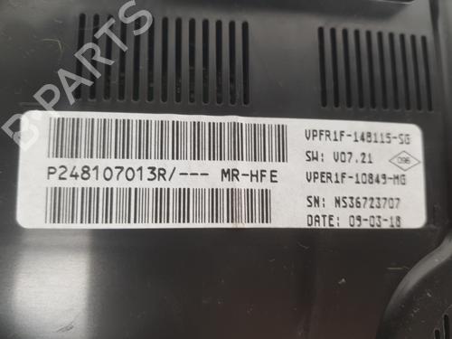 Instrument cluster RENAULT KADJAR (HA_, HL_) 1.5 dCi 110 (HLA3) | BP9397963C47 