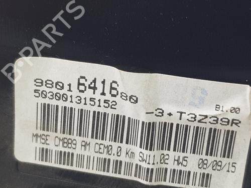 Kombinert Instrument CITROËN JUMPY II Platform/Chassis 2.0 HDi 125 | BP30724792C47