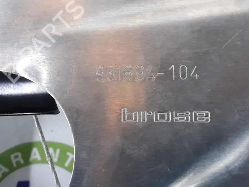 Rear left window mechanism MERCEDES-BENZ C-CLASS (W204) C 200 CDI (204.007, 204.006) | BP2537465C24 