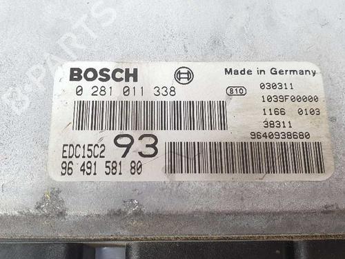 Engine control unit (ECU) PEUGEOT 406 (8B) 2.0 HDI 110 | BP7166485M57 