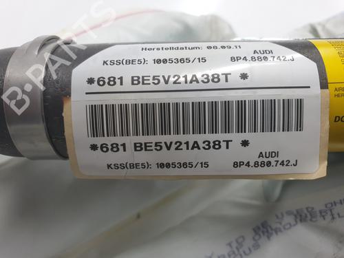 Right curtain airbag AUDI A3 Sportback (8PA) 1.4 TFSI | BP20984316C12 
