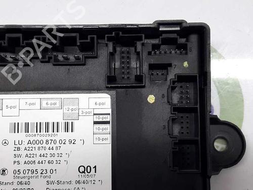 Electronic module MERCEDES-BENZ S-CLASS (W221, V221) S 320 CDI 4-matic (221.080, 221.180) | BP14089548M83 