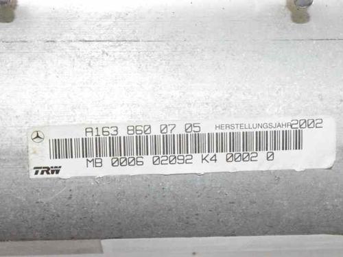 Passasjer kollisjonspute MERCEDES-BENZ M-CLASS (W163) ML 270 CDI (163.113) | BP757010C10 